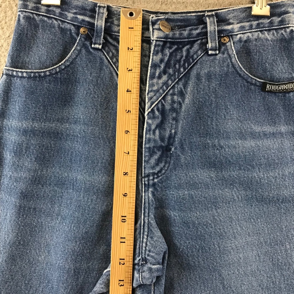 High Rise Blue Jeans - Picture 7 of 9